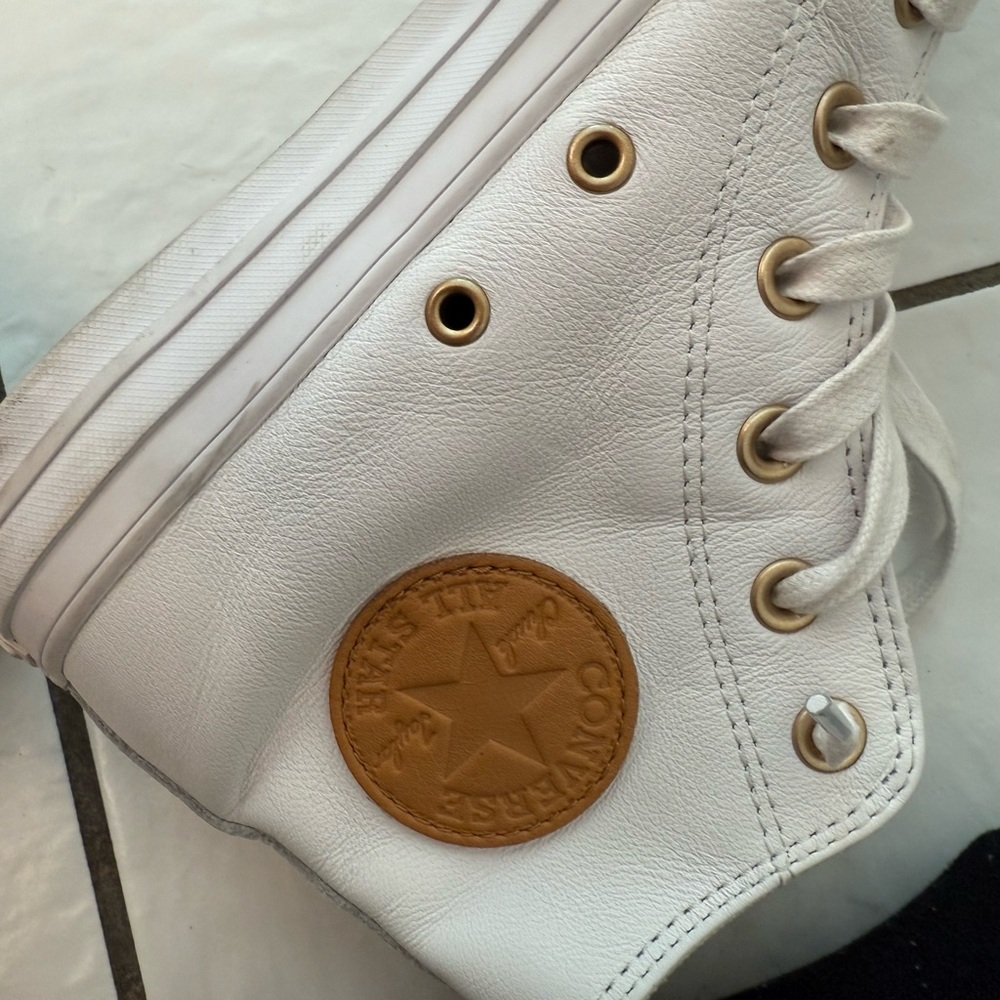 Converse Classic White Leather Sneakers